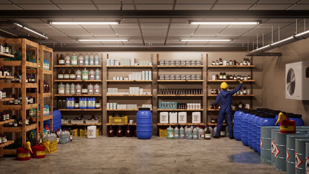 A facility that appears clean and organized