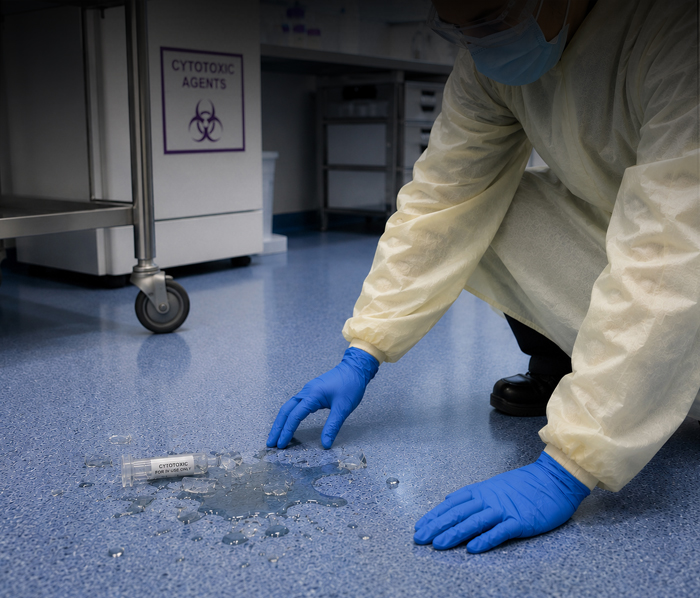 Biohazard and cytotoxic spill kits