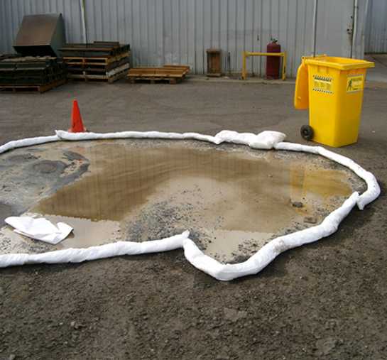High absorbency spill kit capacity