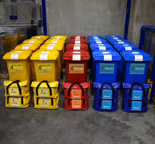 Spill kits in stock and ready to ship