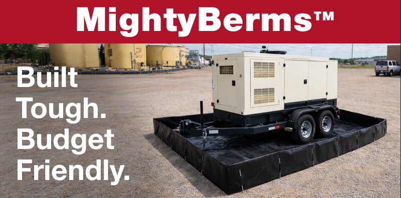 MightyBerm™ Polyethylene Berms