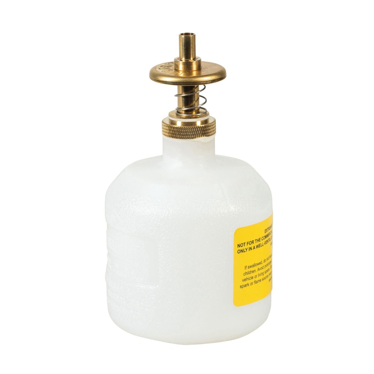8 Oz. Plastic Dispensing Can | Brass Dispenser Valves | 14004