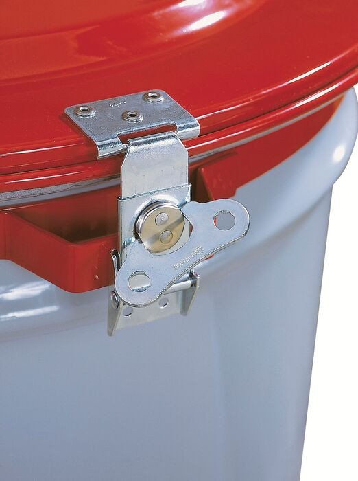 Red Drum Cover w/ Vent and Gasket for 55 Gal Drum | Manual