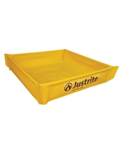 18" x 18" x 4", 5 Gallon Capacity, Folding Utility Tray, Yellow - 28585 18" x 18" x 4", 5 Gallon Capacity, Folding Utility Tray, Yellow - 28585