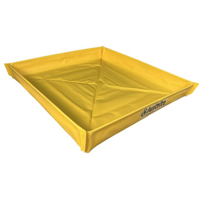 36” x 36” x 4” Portable Utility Tray | 20 Gallons | 28588 | Justrite