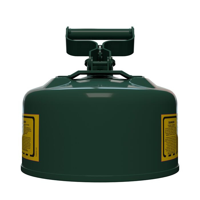 Type 1 | Steel Safety Can for Oil | 1 Gal, Green | 7110400 | Justrite