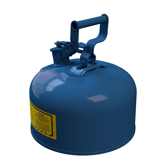 **KojiچY 　JUSTRITE社　ビンテージセーフティー缶 Type 1 | Steel Safety Can for Kerosene | 2 Gal, Blue | 7120300