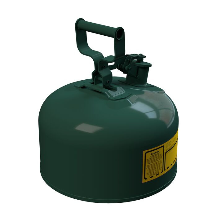 Type 1 | Steel Safety Can | 2 Gal, Green | 7120400 | Justrite