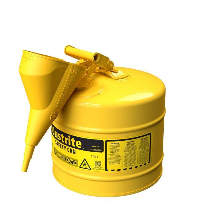 Type 1 | Diesel Safety Can w/ Funnel | 5 Gal, Yellow | 7150210