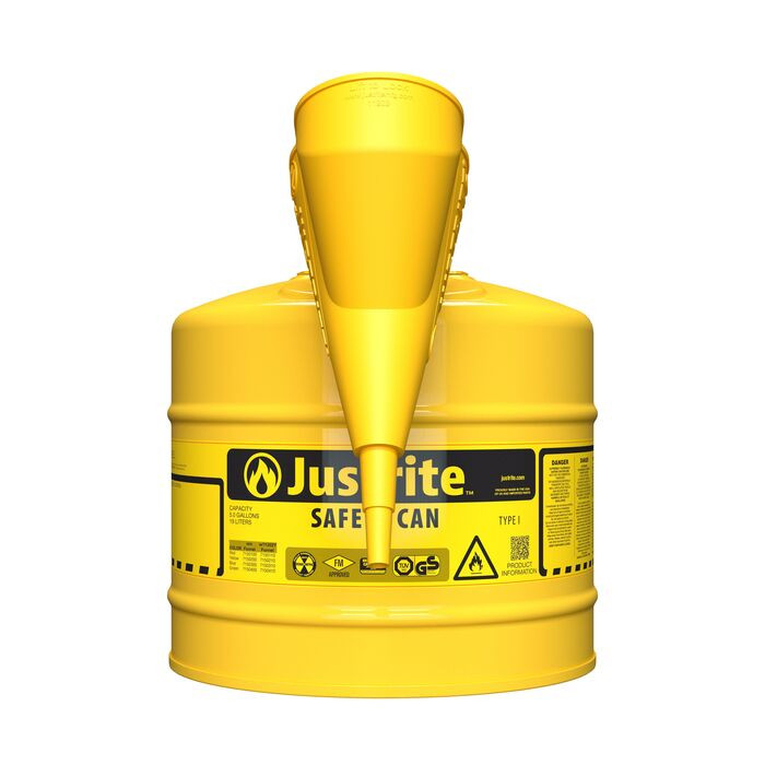 Type 1 | Diesel Safety Can w/ Funnel | 5 Gal, Yellow | 7150210