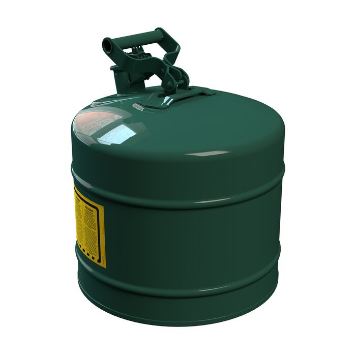 Type 1 | Steel Safety Can | 5 Gal, Green | 7150400 | Justrite