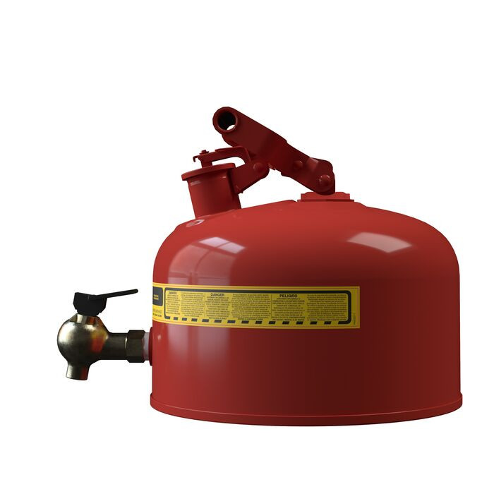 2.5 Gallon Type I Steel Safety Can | Laboratory | 7225140 | Justrite