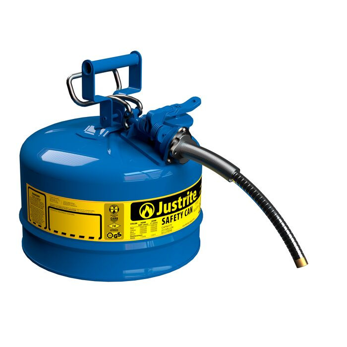 2.5 Gal Steel Safety Can for Kerosene | Type II | 7225320 | Justrite
