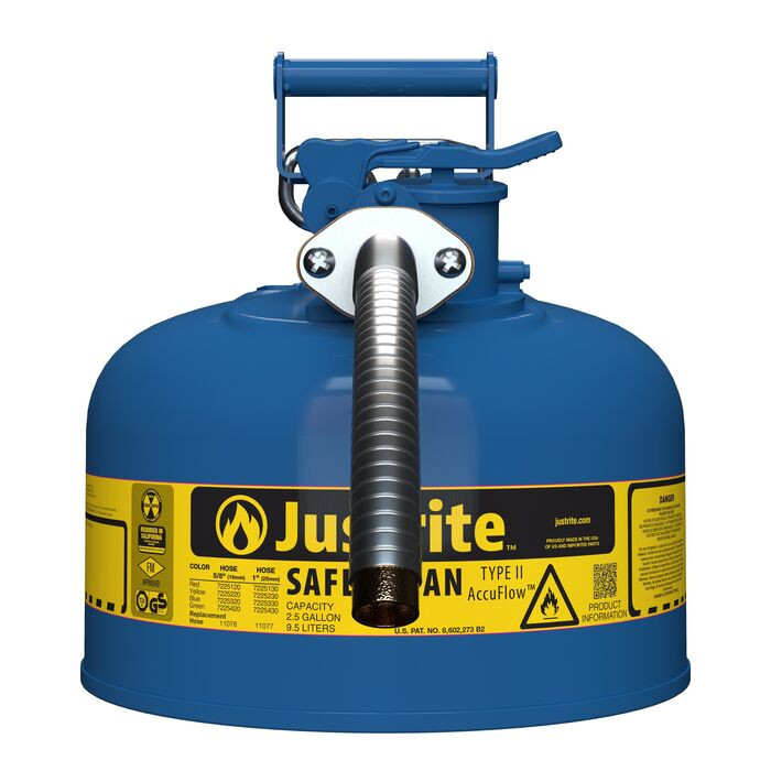 2.5 Gal Steel Safety Can for Kerosene | Type II | 7225330 | Justrite