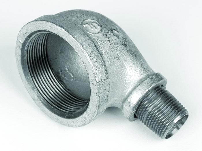 Cast-iron EL Fitting for Mounting Drum Vent in 3/4" bung opening