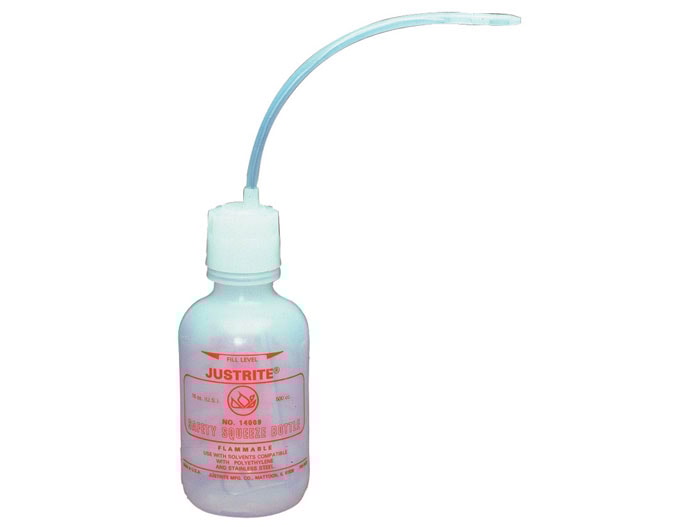 16 Ounce White Dispensing Bottle With Flexible Tube 14009 Justrite