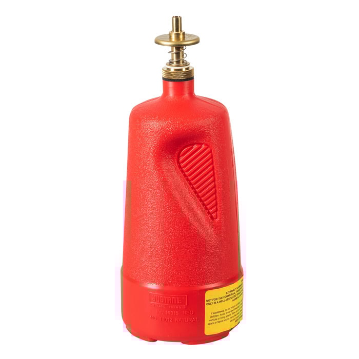 1 Qt Plastic Dispensing Can with Brass Valves | 14010 / 14012