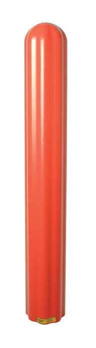 Justrite Fluted Bollard Cover, Orange, 6 x 56 inch, Steel/Polyethylene, 1730OR - Image 6