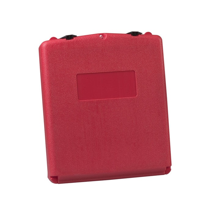 Red Plastic Document Storage Box | Large, Single Pack | S23306 | Justrite