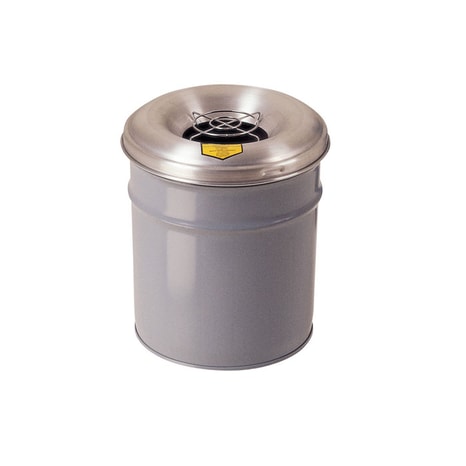 guard cigarettes 6 Gallon, Cease-Fire® Waste Receptacle for Cigarette Disposal, Aluminum Head With Grill Guard, Gray guard cigarettes 6 Gallon, Cease-Fire® Waste Receptacle for Cigarette Disposal, Aluminum Head With Grill Guard, Gray