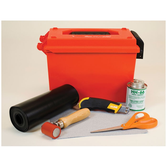 Pvc Local Repair Kit Modified PVC Coated Fabric Repair Kit Without Heat Gun | 28327 | Justrite