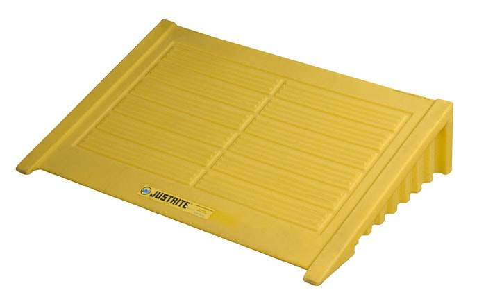 パーテーション 4 Drum Square Plastic Pallet Ramp | EcoPolyBlend™ | 28620 | Justrite