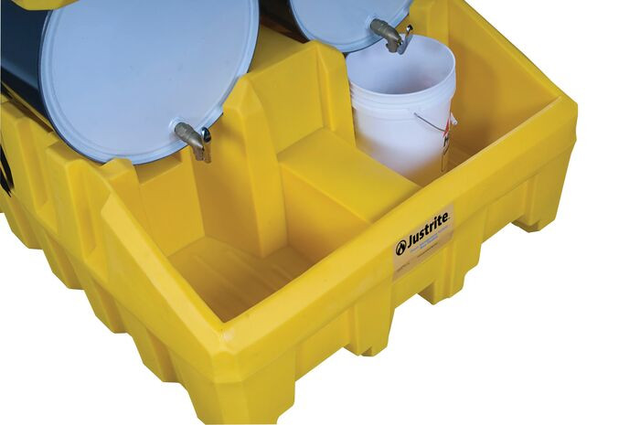 Drum Management Base Module, Dispensing Well | Yellow | 28666