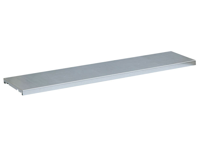 55.375" W x 14" D Steel Half-Depth Shelf for Double 55 Gallon Vertical Drum Safety Cabinets, SpillSlope® - 29947