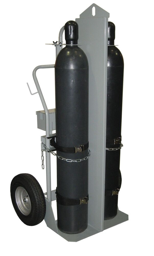 Double Cylinder Hand Truck With Firewall and Hoist Ring | 16