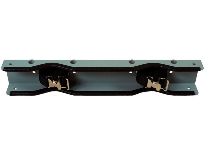Steel Gas Cylinder Support Bracket, Two 12" Cylinder Capacity, Wall Mount - 35264