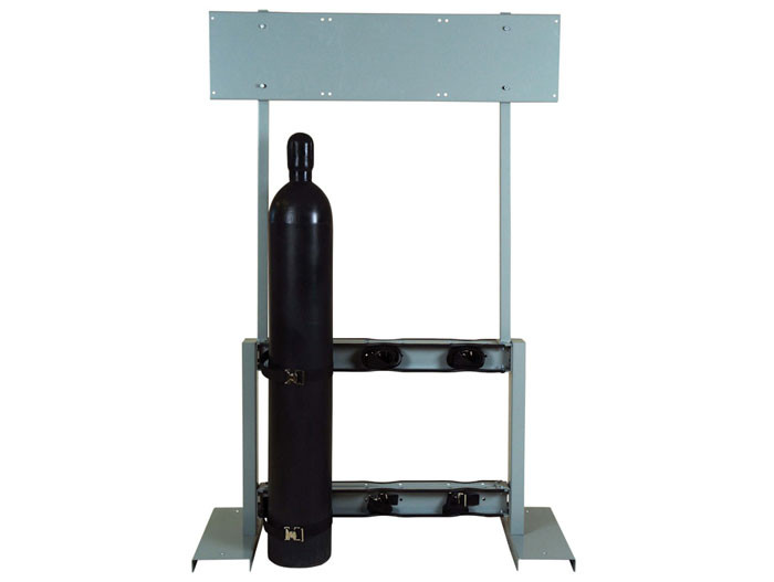 Gas Cylinder Process Stand | 6 Cylinder Capacity, Back-to-Back