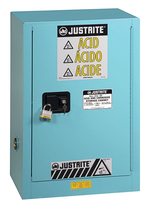 12 Gal Corrosives/Acids Safety Cabinet | Manual-Close | 8912022
