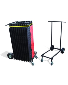 4 Wheel Transport Cart for Cable Portectors - CT4W-ST 4 Wheel Transport Cart for Cable Portectors - CT4W-ST