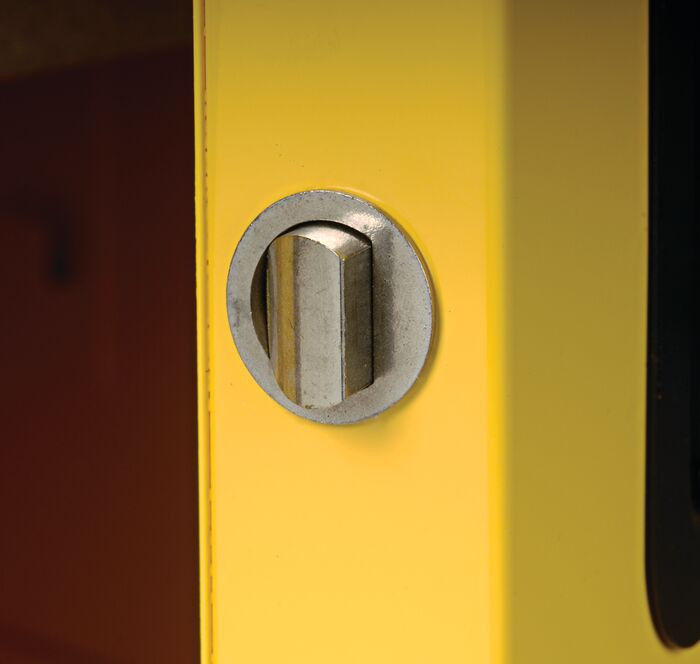 Yellow 60 Gal Paint and Ink Safety Cabinet Manual Close | YPI47X