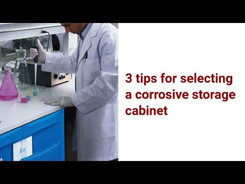 Blue 4 Gallon Corrosives/Acid Safety Cabinet | 1 Manual-Close Door