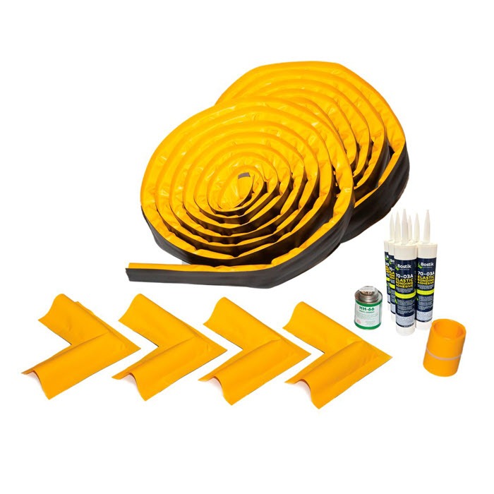 Make-A-Berm, Custom Spill Containment Kit, 2 inch High x 50 Feet Long - 28465