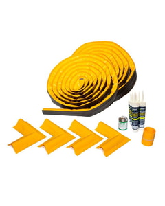 Make-A-Berm, Custom Spill Containment Kit, 2 inch High x 50 Feet Long - 28465 Make-A-Berm, Custom Spill Containment Kit, 2 inch High x 50 Feet Long - 28465
