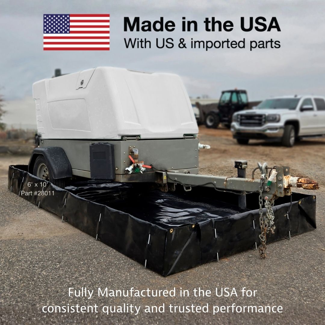 MightyBerm spill berm manufactured in the USA