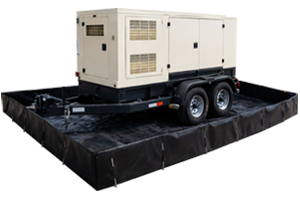 MightyBerm polyethylene spill containment berm