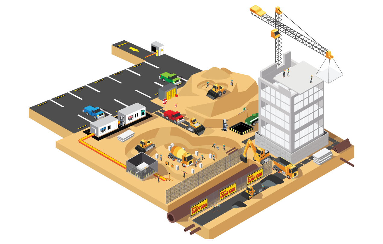 Construction Site Interactive Guide