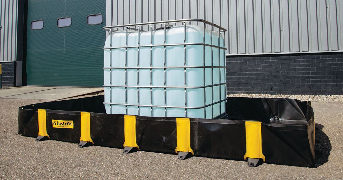 Smart Containment Rack Smart Spill Containment: SPCC & SWPPP Compliance Guide | Justrite